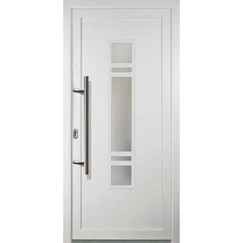 Portes D Entr E Exklusiv Mod Le Int Rieur Blanc Ext Rieur Blanc