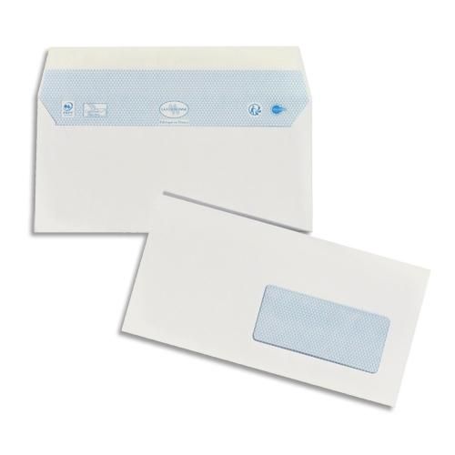 La Couronne Bo Te De Enveloppes Blanches Auto Adh Sives G Format