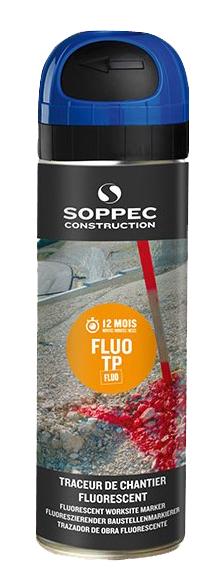 Traceur De Chantier Fluo Tp 500ml Bleu SOPPEC 141519o 487238