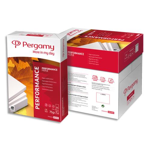 Pergamy Ramette 500 Feuilles Papier Extra Blanc Performance A4 75g Cie 163