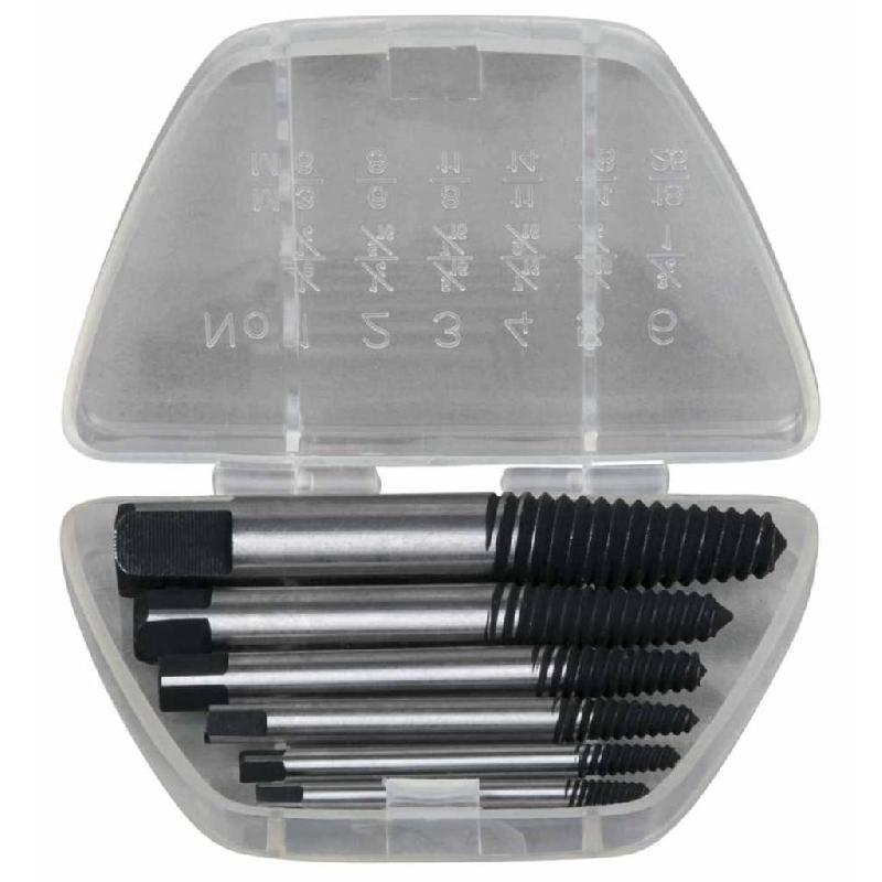 Ks tools ensemble d extracteurs de vis 6 pièces m3 m18 150 1330