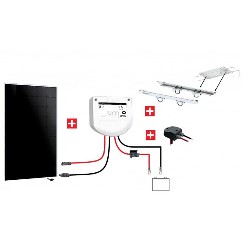 Kit Solaire Bateau 200W 12V Back Contact UNITECK Devis Sous 48h