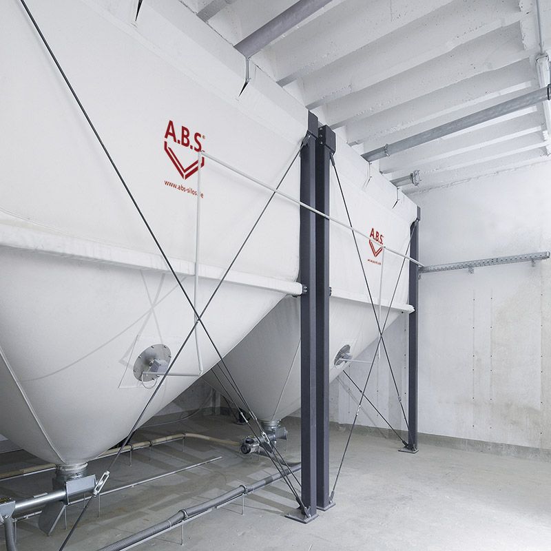 Flexilo standard silos pour granulés de bois abs modèles flexibles