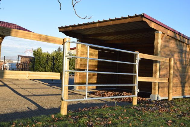 Porp2n barrière agricole galvanisée porte de prairie 2 3 m devis