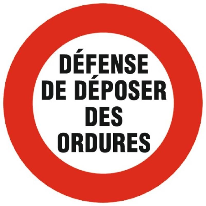 Disque Rouge Dinterdiction Diam Tre Mm D Signation Pri Re De Ne Pas