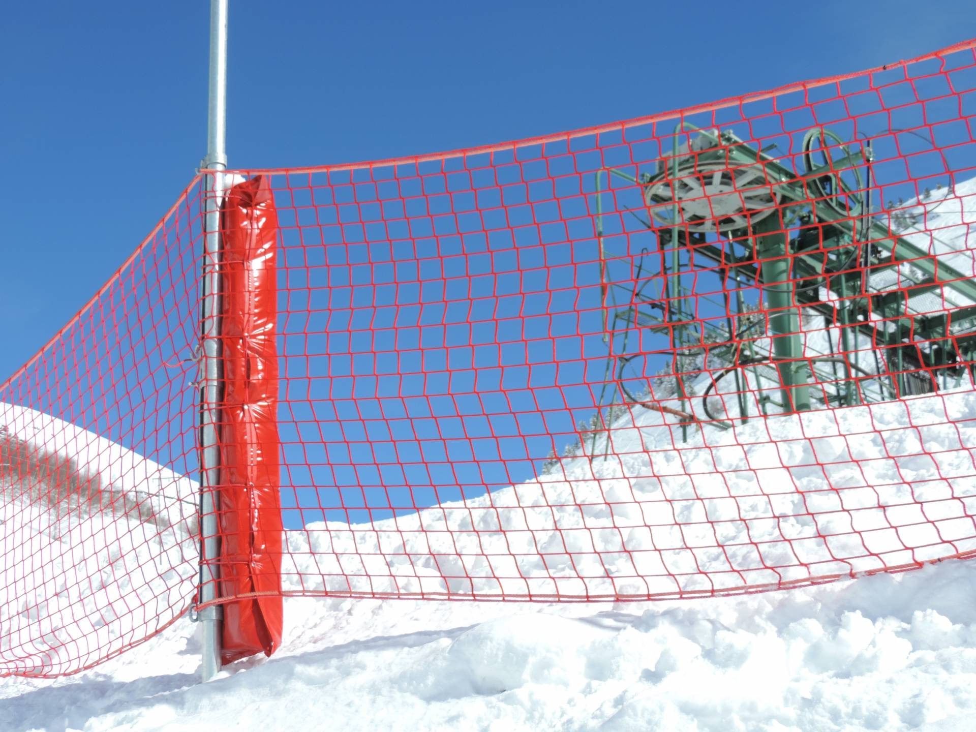 Filet pour piste de ski