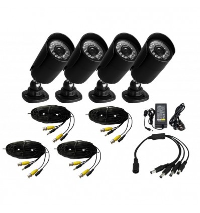 kit caméra surveillance filaire