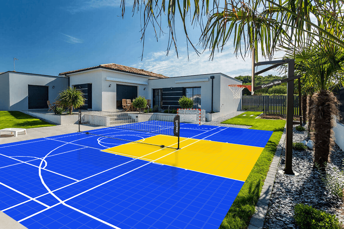 Terrain multisport badminton