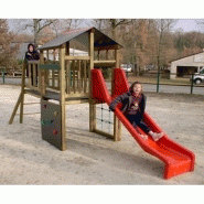 Aire de jeux en bois