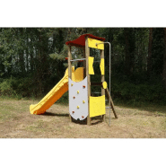 Aire de jeux en bois