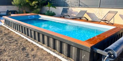 Piscine container en kit