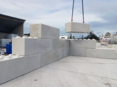 bloc beton empilable BTP