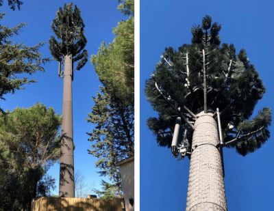 Tour de camouflage en arbre