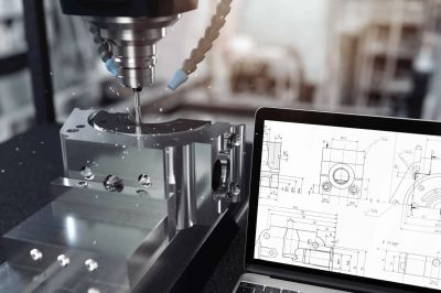 Fraiseuse CNC sur métal