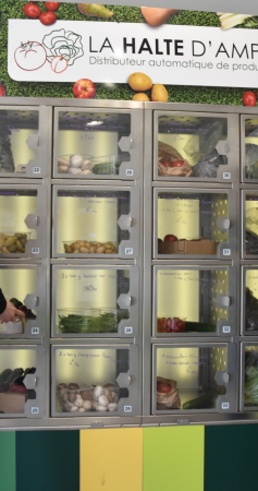 Combien coûte un distributeur automatique de fruits et légumes ?