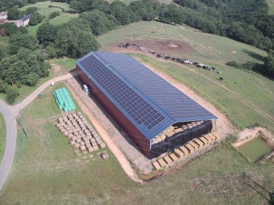 Hangar agricole photovoltaïque