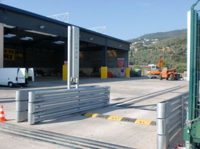 portique de détection pour voiture