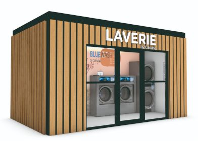 Bungalow kiosque laverie Immel