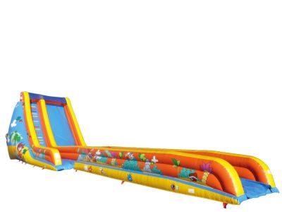 toboggan aquatique gonflable