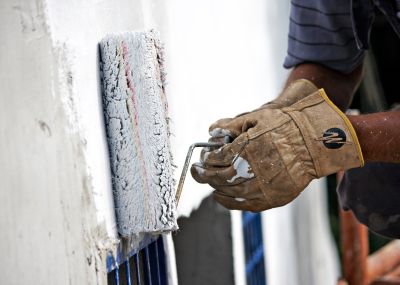 Peinture extérieure sur façade