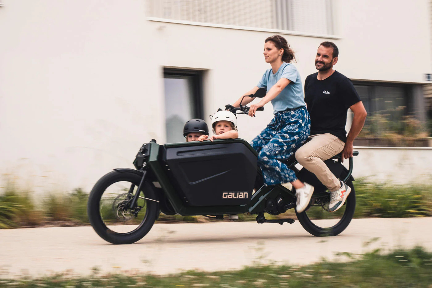 Vélo cargo électrique