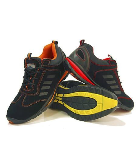 Baskets de sécurité type Adidas, Coloris : Rouge, Pointure : 39_0