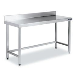 Distform table Inox avec Dosseret 1400x550 avec Renforts - 641094551506_0