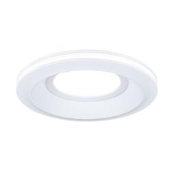 Paulmann Spot encastré LED Sormus Luminaire individuel  IP65 rond 100mm  4,8 / 1,5W 560lm / 180lm 230V  3000K Blanc 92247 - blanc 92247_0