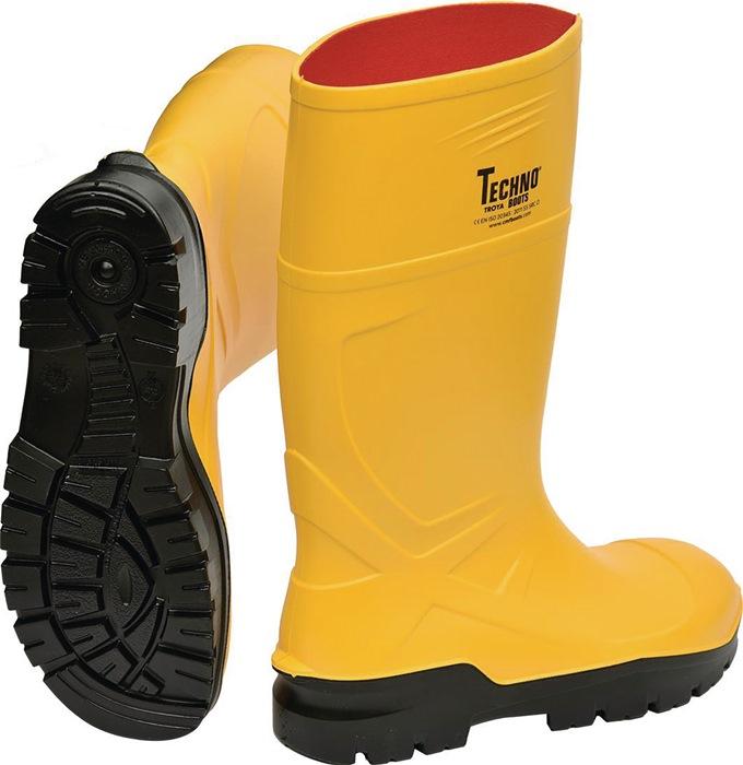 Botte de sécurité Rà¶nne taille 40 jaune S5 CI SRC EN ISO 20345 polyuréthane TECHNO BOOTS_0