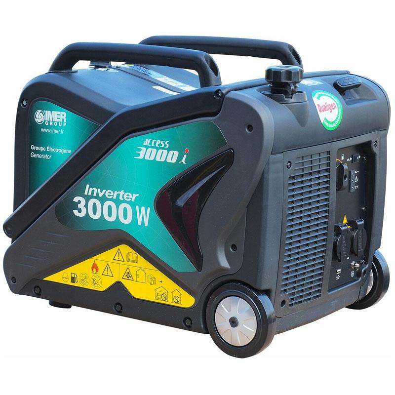 Groupe électrogène insonorisé essence OHV ACCESS 3000i + Kit différentiel - INVERTER - 3,75 kVA - IMER - 200100005.1_0