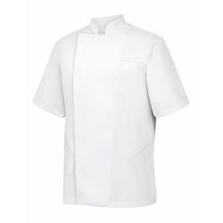 METRO PROFESSIONAL Veste de cuisine homme manches courtes passepoilé blanc T.XXL - XXL blanc multi-matériau 7155-24_0