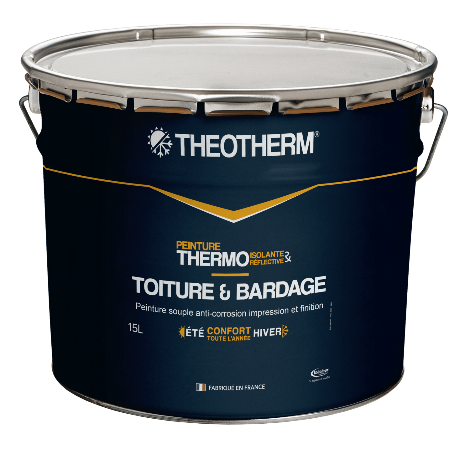 Peinture d'isolation thermique pour toiture thermo-réfléctif SRI 110% TSR 88%_0