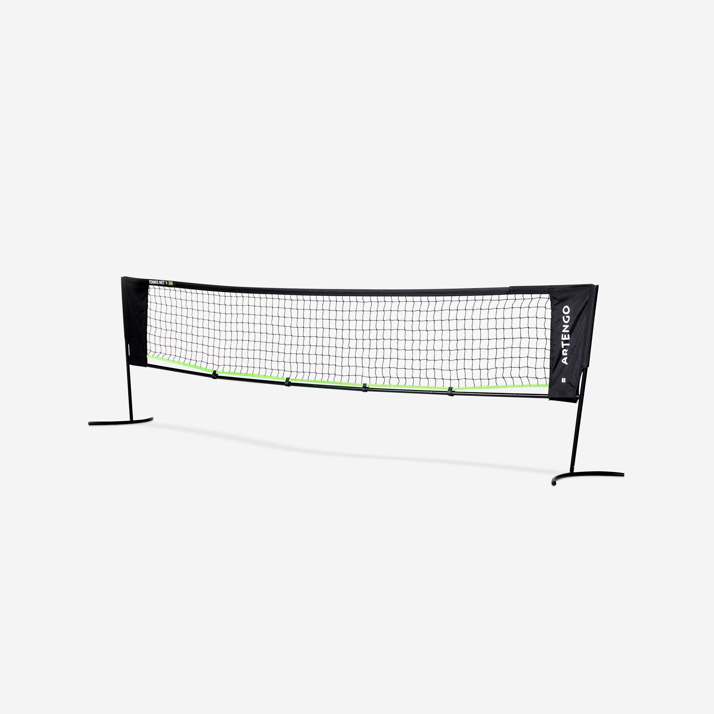 Artengo - Filet de tennis 3m pour entraînement et loisirs avec armature en acier et mailles renforcées_0