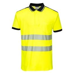 Portwest - Polo manches courtes PW3 HV Jaune / Noir Taille XL - XL 5036108287833_0