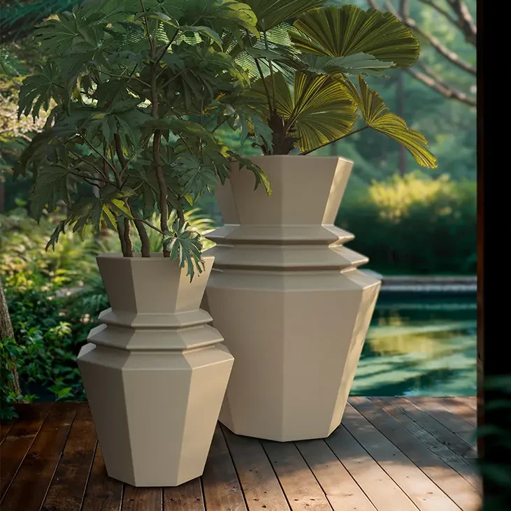 Pots de plantes origami hinoki de VONDOM_0