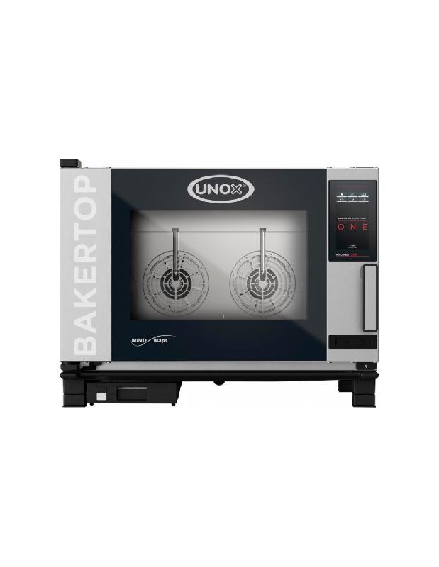 Four mixte professionnel UNOX CHEFTOP MIND.MAPS ONE - 4 niveaux 600x400 - électrique - multiples processus de cuisson_0