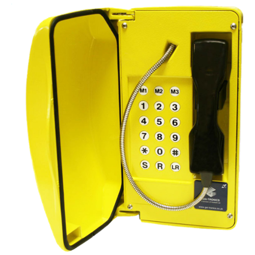 Téléphone VoIP avec porte Fonte d Aluminium  -  TITANVOIP-18T_0