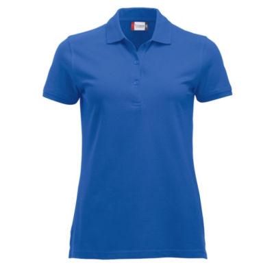 Clique polo mc femme bleu royal xs_0