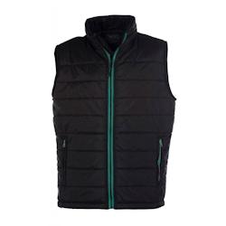 Doudoune sans manches Bodywarmer  City Men noir|vert T.XL Pen Duick - XL polyester 3664445009249_0