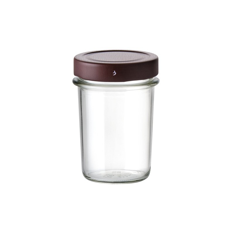 Lot de 12 bocaux en verre evolution conico 212 ml (capsule deep diam. 66 mm non comprise) - WJ000397_0