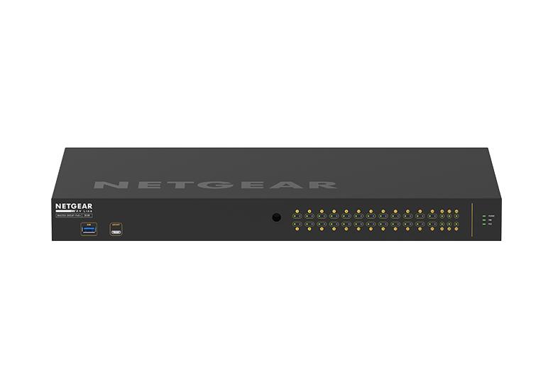 NETGEAR GSM4230P-100EUS commutateur réseau Géré L2/L3 Gigabit Ethernet (10/100/1000) Connexion Ethernet, supportant l'alimentation via ce port (PoE) 1U Noir_0