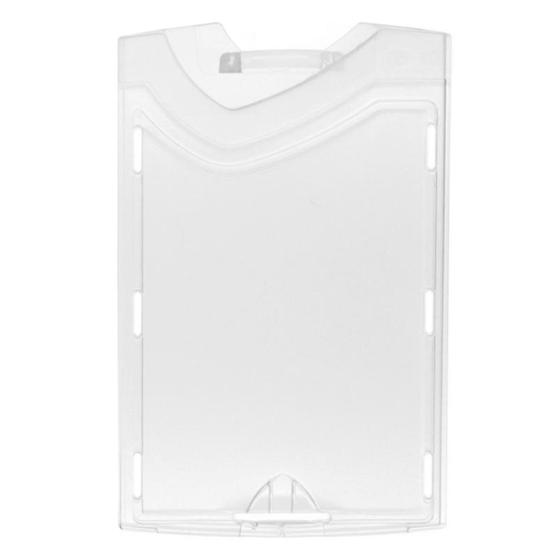 Porte badge carte cristal vertical_0