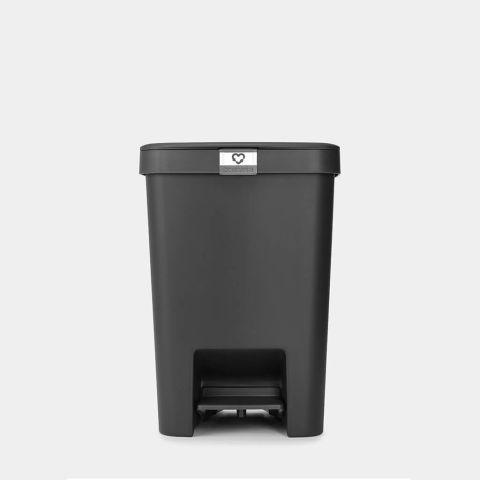 Poubelle à pédale StepUp 25 litres Dark Grey - Tri organisé et respectueuse de l'environnement_0