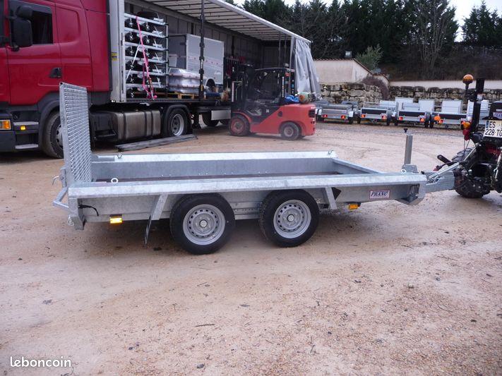 Remorque - Porte Engin 2600 kg - Hulco Terrax_0