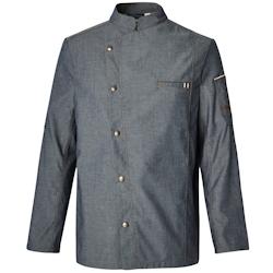 Molinel - veste h ml authentique denim bleu t0 - 36/38 bleu plastique 3115991685475_0