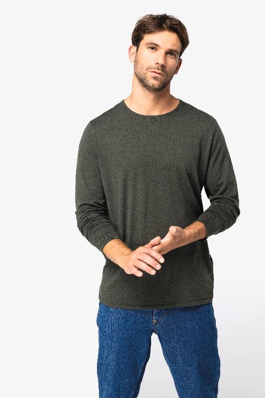 Pull écoresponsable à col rond en lyocell homme -  Réf: NS905_0