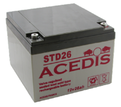 Batterie ACEDIS STD26 12v 26ah_0