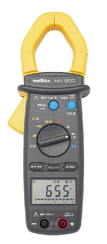 MX0655-Z | Pince ampèremétrique 1 000 A AC / DC_0