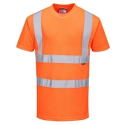 Portwest - Tee-shirt manches courtes orange HV RIS Orange Taille 5XL - XXXXXL 5036108128297_0