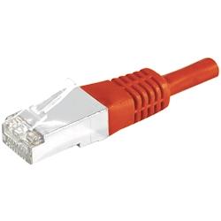 GENERIQUE cordon RJ45 catégorie 6 S/FTP rouge - 0,15 m - ECF-856811_0